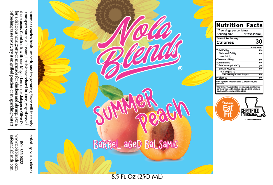 Summer Peach - Infused White Balsamic Vinegar | United States