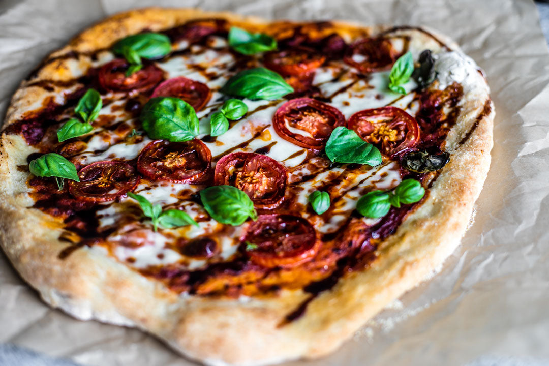 Caprese Pizza Two Ways