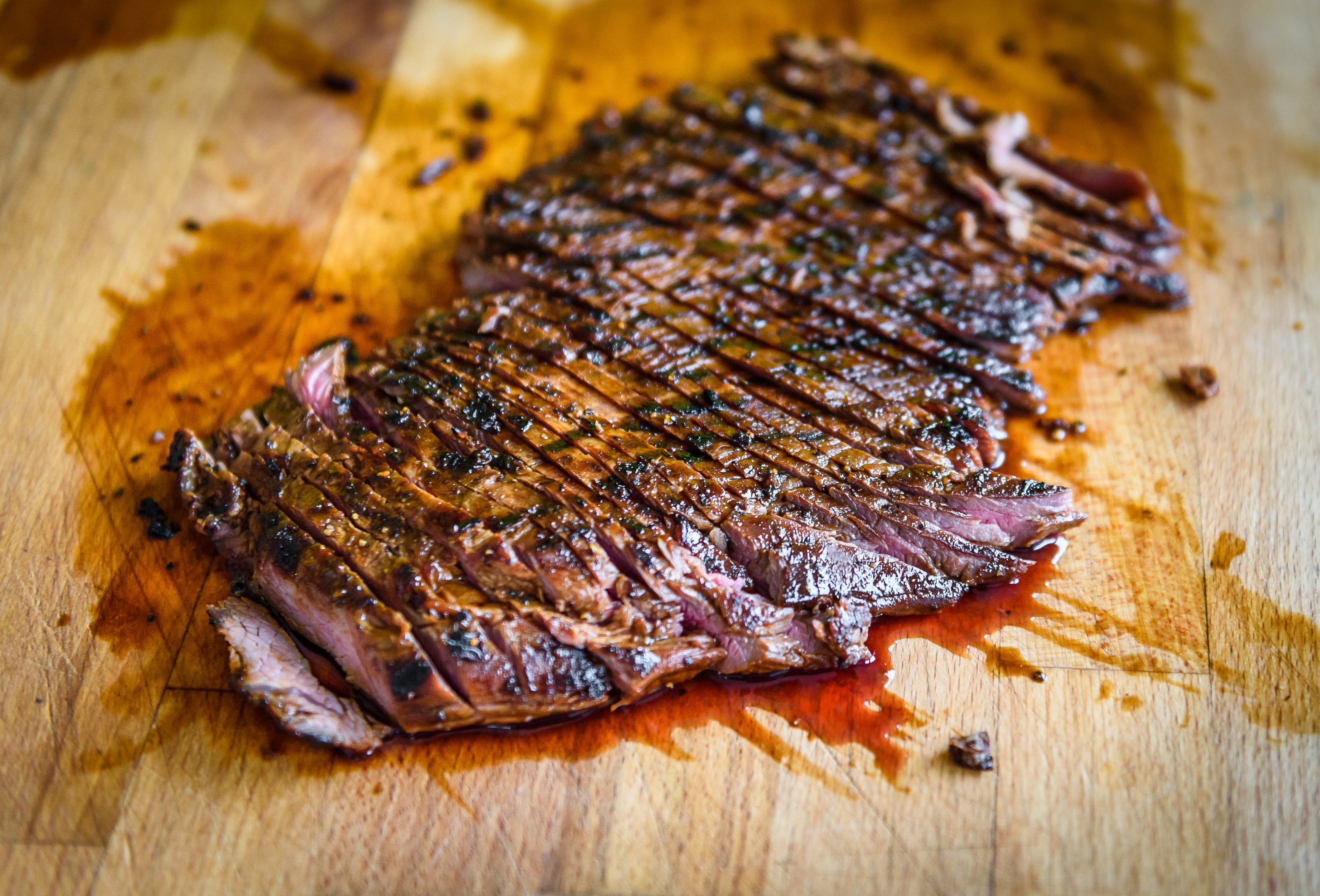 Balsamic Vinaigrette Marinated Flank Steak