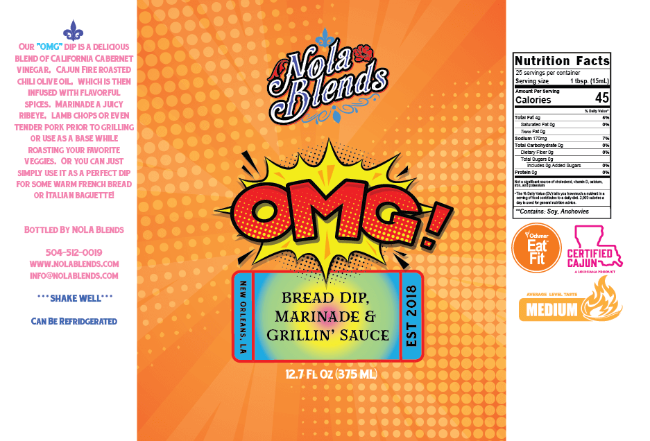 "OMG!" - Bread Dip, Marinade, Grilling Sauce