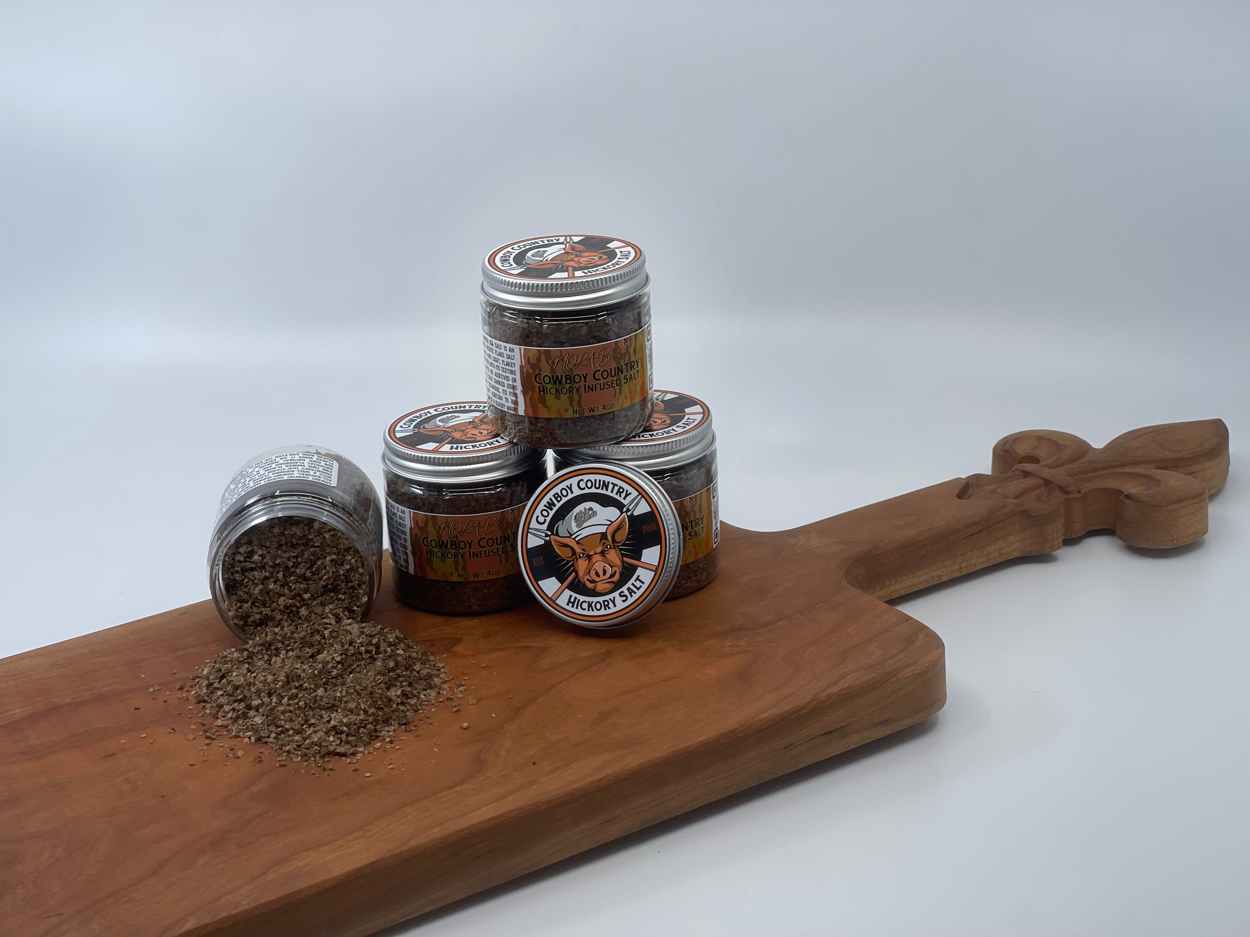 Cowboy Country Hickory - Infused Flakey Sea Salt